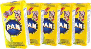 Harina PAN Pre-Cooked White Maize Meal - 1kg x 5 - Afrobuy