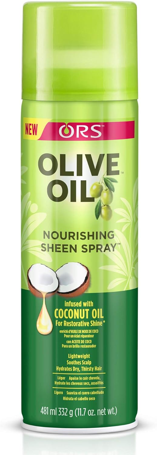 Organic Root Stimulator Olive Oil Ors Nourishing Sheen Spray, 11.7 Oz