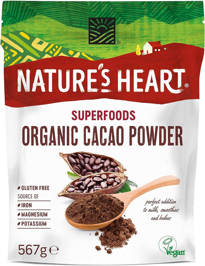 Organic Cacao Powder, Chocolate, 567 Gram