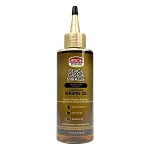 African Pride Black Castor Miracle Hair & Scalp Sealing Oil 177ml