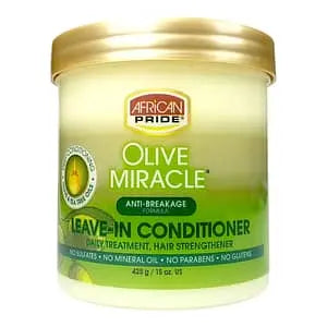 African Pride Olive Miracle Leave In Conditioner 425g/15oz