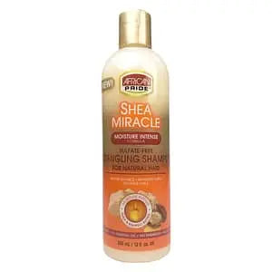 African Pride Shea Miracle Sulphate- Free Detangling Shampoo 12oz