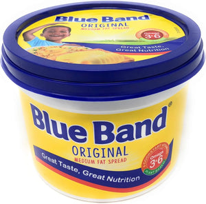 Blue Band Margarine - 500g Tub | Fortified with Vitamins A & D | Perfect for Spreading, Cooking, Baking
