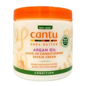 Cantu Argan Oil Leave-In Conditioning Repair Cream 16oz/453g