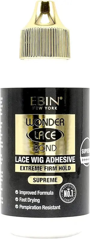 Ebin Wonder Lace Bond Lace Wig Adhesive Extreme Firm Hold Supreme 34ml