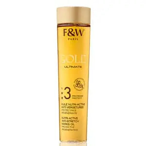 F&W Gold Ultimate 3 Nutri Active Anti Stretch Marks Oil 200ml