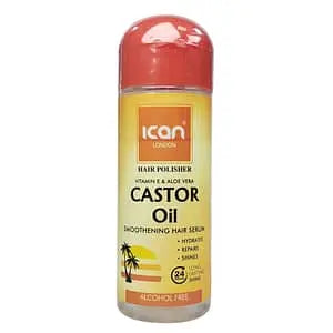 Ican London Hair Polisher Castor Oil 7fl.oz