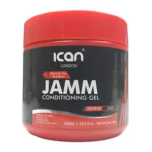 Ican London Jamm Conditioning Extra Firm Hold Olive Gel 500ml