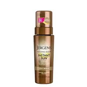 Jergens Natural Glow Instant Sun Light Bronze 6fl oz
