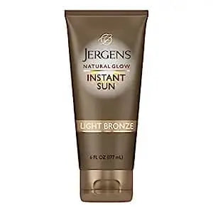 Jergens Natural Glow Instant Sun Light Bronze Moisturizer+Bronzer 6Fl.oz