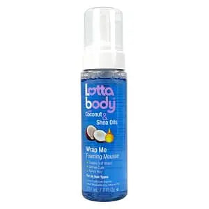 Lotta body Wrap Coconut & Shea Oils Foaming Mousse 7Fl oz