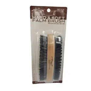 Magic Hard and Soft Palm Brush Natural Boar Bristle 7710