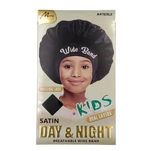 Murry Dual Layer Breathable Satin Day & Night Wide Band M4782BLK