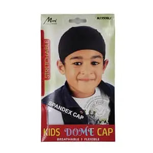 Murry Stretchable Kids Dome Cap M1950BLK