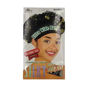 Murry Ultra Wide Band Soft Satin Sleep Cap M2194WGLT