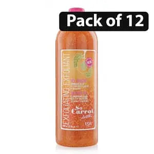 (Pack of 12) Fair & White So Carrot So White Exfoliating Exfoliant Shower Gel 940ml