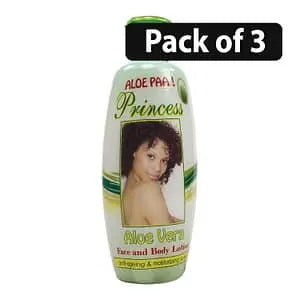 (Pack of 3) Aloe Paa Princess Face & Body Lotion 400ml
