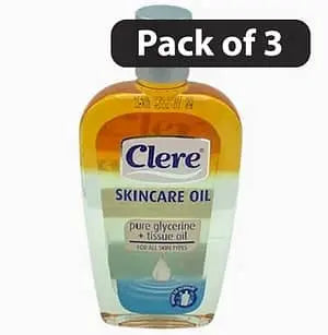 (Pack of 3) Clere Skincare Oil 100ml