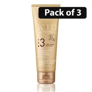 (Pack of 3) F&W Gold Ultimate 3 Active Stretch Mark Prevention Cream 125ml