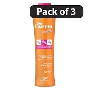 (Pack of 3) F&W So Carrot So White Brightening Oil 250ml