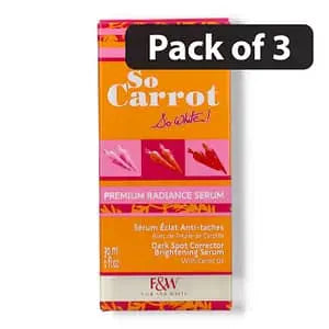 (Pack of 3) F&W So Carrot So White Brightening Serum 30ml
