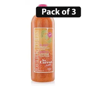 (Pack of 3) Fair & White So Carrot So White Exfoliating Exfoliant Shower Gel 940ml
