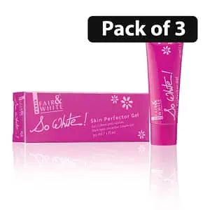 (Pack of 3) Fair & White So White Skin Perfector Gel 30ml