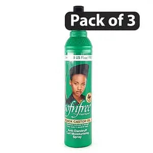 (Pack of 3) Sofn Free Anti-Dandruff Curl Moisturising Spray 350ml