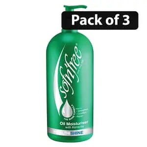 (Pack of 3) Sofn’Free Oil Moisturizer With Keravite 1L