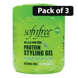 (Pack of 3) Sofnfree Protein Styling Gel 500ml
