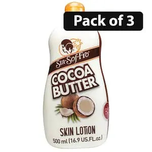 (Pack of 3) Sta-Sof-Fro Cocoa Butter Skin Lotion 500ml