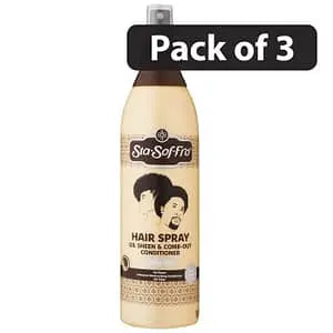 (Pack of 3) Sta-Sof-Sfo Extra Dry Hair Spray 250ml