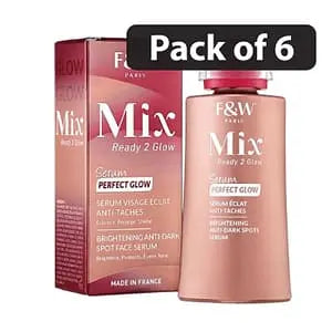 (Pack of 6) Fair & White Paris Mix Ready to Glow Serum 30ml