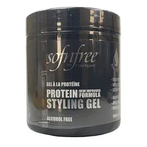 Sofnfree Black Protein Styling Gel