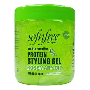 Gel Coiffant Sofn'free Protein Formula Styling Gel Black - Neuf UK