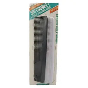 Stella 3Pc Comb Set 9inch Dressing Comb 2459