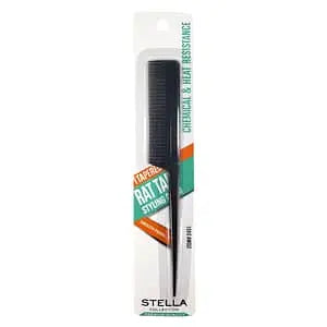 Stella Collection Tapered Rat Tail Styling Comb #2451