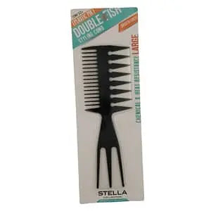 Stella Plastic Pik Double Fish Styling Comb 2424