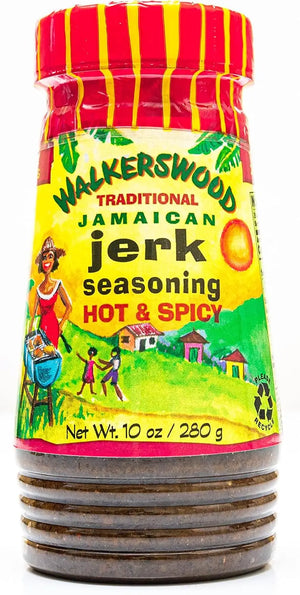 Walkerswood Traditional Jamaican Jerk Seasoning - Hot & Spicy 280 g