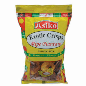 ASIKO EXOTIC PLANTAIN CRIPS SALTED 75G