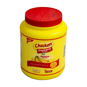 Custard Powder Checkers Banana Flavour 2kg