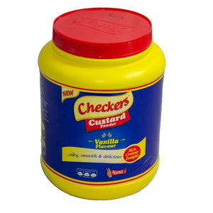 Custard Powder Checkers Vanilla Flavour 2kg