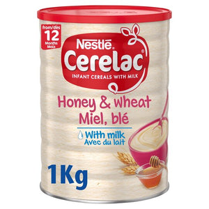 Nestlé CERELAC Honey and Wheat with Milk Infant Cereal 400g & 1Kg 12 months+