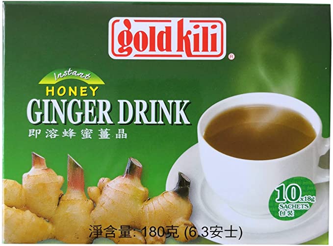 Gold Kili Instant Honey Ginger Drink 360g (20 Sachets)