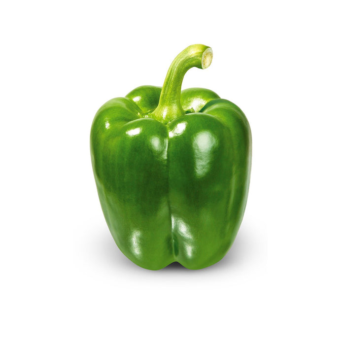 Fresh Peppers (Green Bell Pepper) Green Capsicum.