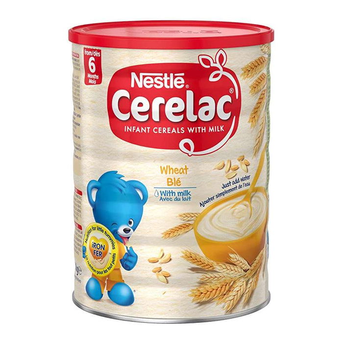 Nestlé CERELAC Wheat with Milk Infant Cereal 1kg & 400g 6 months+