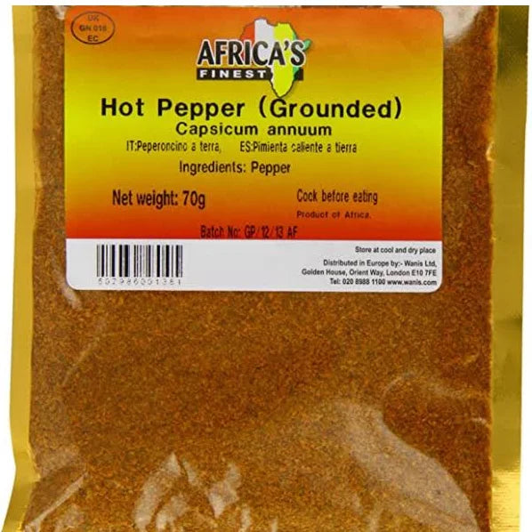 GROUND HOT PEPPER (AFRICAN HOT PEPPER)
