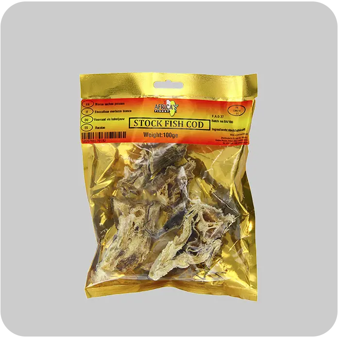 Africa's Finest Stockfish Cod 100g – Jag Couture Chocolates